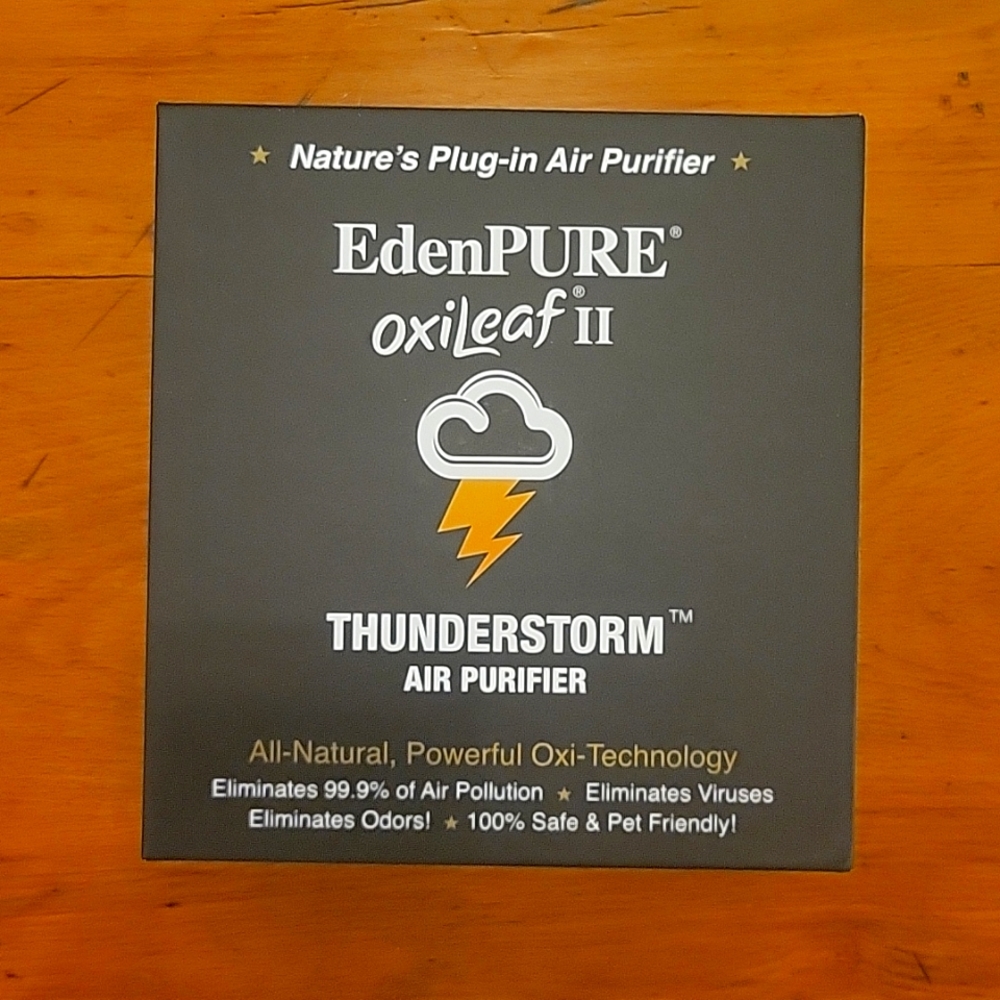 EdenPure Oxileaf II Thunderstorm Air Purifier
